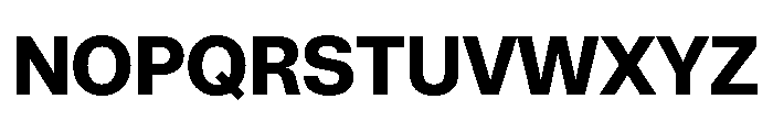 Snaga Uni Display Extrabold Font UPPERCASE