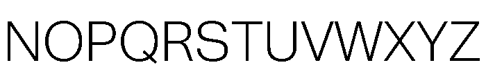 Snaga Uni Display Light Font UPPERCASE