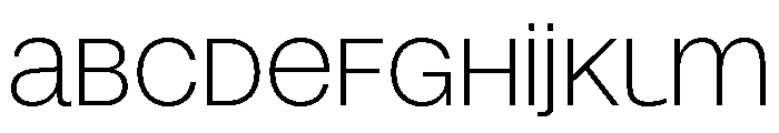 Snaga Uni Display Light FONT