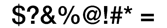Snaga Unicase Display Medium Font OTHER CHARS