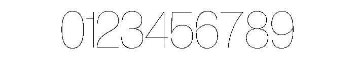 Snaga Unicase Display Thin Font OTHER CHARS