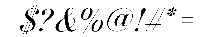 Snell Roundhand Light Font OTHER CHARS