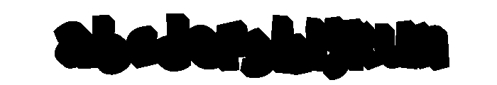 Snack Block Extrude Regular FONT