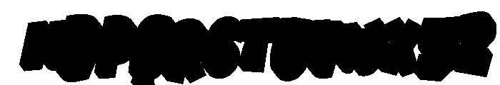 Snack Block Extrude Slant Reg Font UPPERCASE