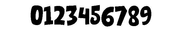 Snack Block Regular Font OTHER CHARS