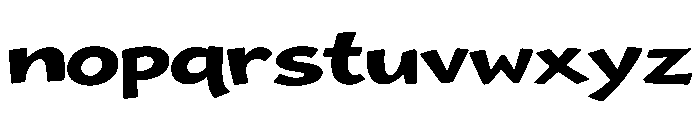 Snack Stash Font LOWERCASE