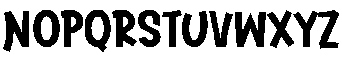 Snack Sugar Regular Font UPPERCASE