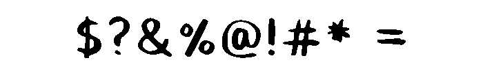 Snack Time Regular Font OTHER CHARS