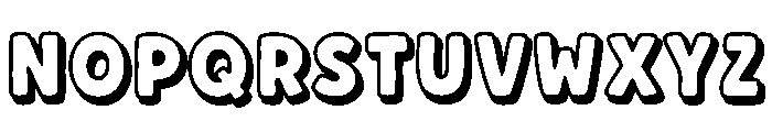 Snack Time Font UPPERCASE