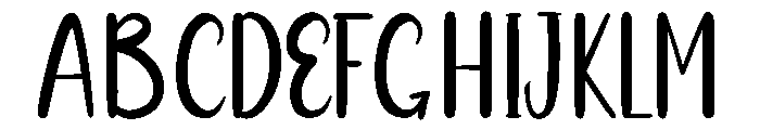Snacking Font UPPERCASE