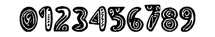 Snaggletooth Font OTHER CHARS