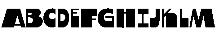 Snaggly Font UPPERCASE