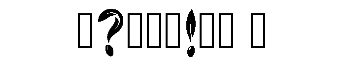 Snake Regular Font OTHER CHARS