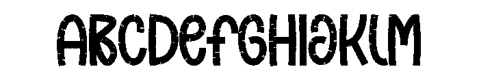Snakes Font UPPERCASE