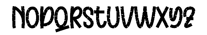 Snakes Font LOWERCASE