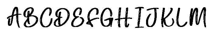 Snakey Font UPPERCASE