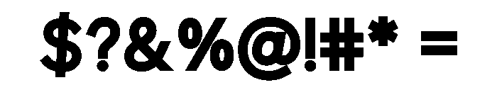 Snapdragon Black Font OTHER CHARS