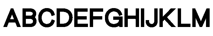 Snapdragon Black Font UPPERCASE