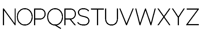 Snapdragon Light Font UPPERCASE
