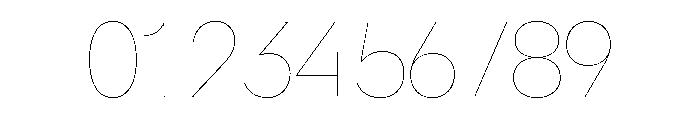 Snapdragon Thin Font OTHER CHARS