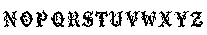 Snapper Regular Font UPPERCASE
