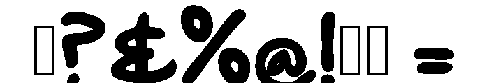 Snappy Bounce Regular Font OTHER CHARS