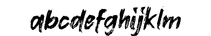 Snare Bristle FONT