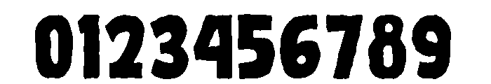 Snarl Rough Font OTHER CHARS