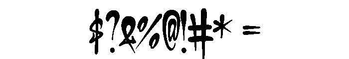 Snaxons Regular Font OTHER CHARS