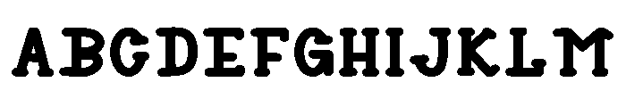 Snazzy Bunny Regular Font UPPERCASE