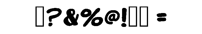 Sneaky Grinch Regular Font OTHER CHARS