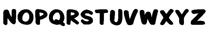 Sneaky Grinch Regular Font LOWERCASE