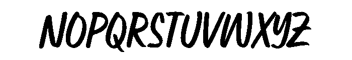 Snettisham Font UPPERCASE