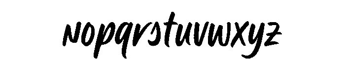 Snettisham Font LOWERCASE
