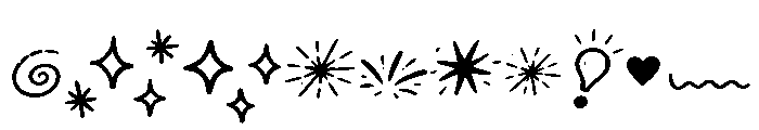 Snibby Doodle Font OTHER CHARS