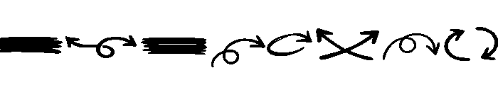 Snibby Doodle Font UPPERCASE