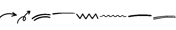Snibby Doodle Font UPPERCASE