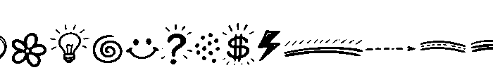 Snibby Doodle Font LOWERCASE