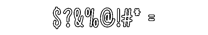 Snipping Cookies Font OTHER CHARS