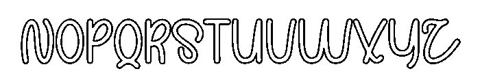 Snipping Cookies Font UPPERCASE