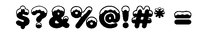 Snoel Bold Font OTHER CHARS