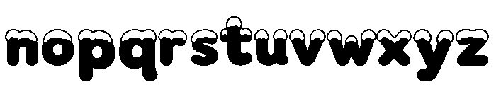 Snoel Bold Font LOWERCASE