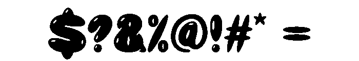 Snorble Font OTHER CHARS