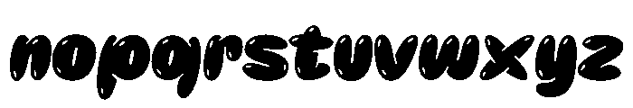 Snorble Font LOWERCASE