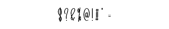Snorthard Font OTHER CHARS