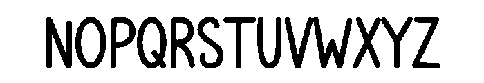 Snow Angels Font LOWERCASE