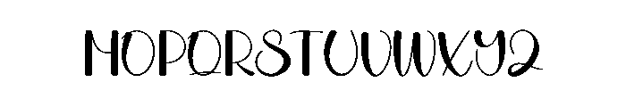 Snow Background Font UPPERCASE