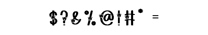 Snow Bear Font OTHER CHARS