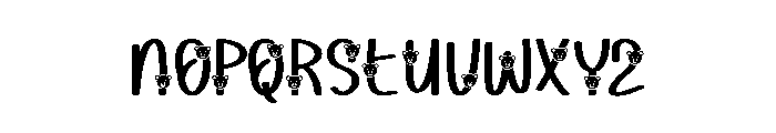 Snow Bear Font LOWERCASE