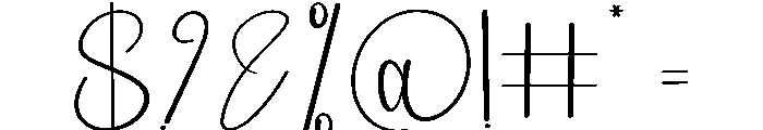 Snow Blanket Font OTHER CHARS
